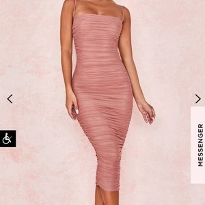 House of CB Sirene Mesh Dress - Medium